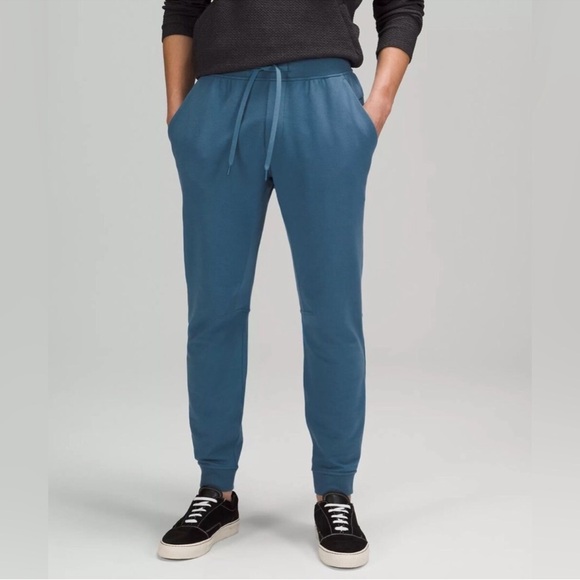 lululemon athletica Other - Men’s Lululemon City Sweat Jogger pants Blue teal size XL